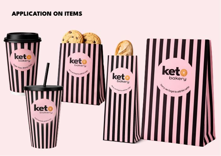 Keto Bakery packaging